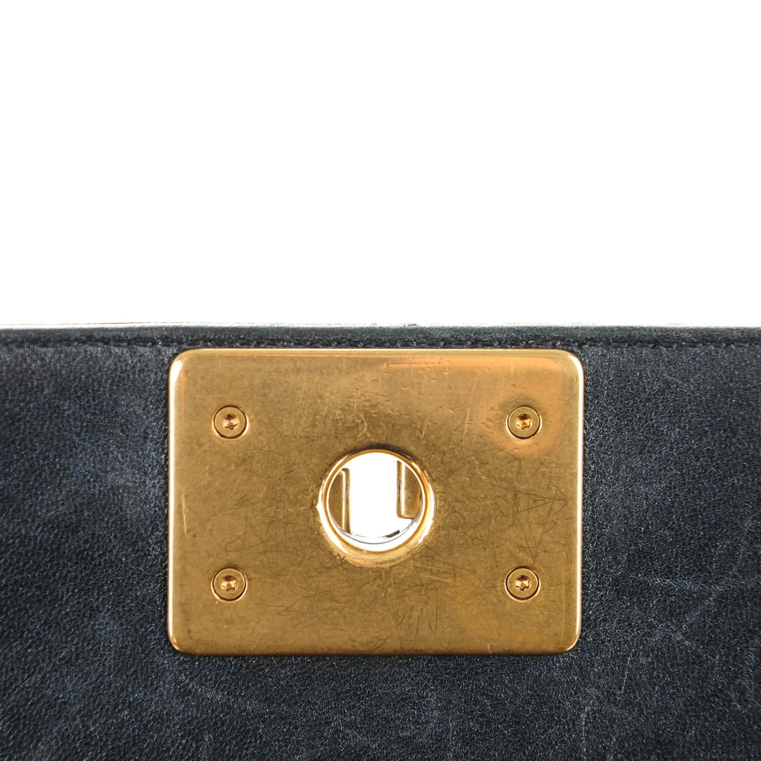 Chanel Lambskin Quilted Large Boy Flap Black 8 of 8