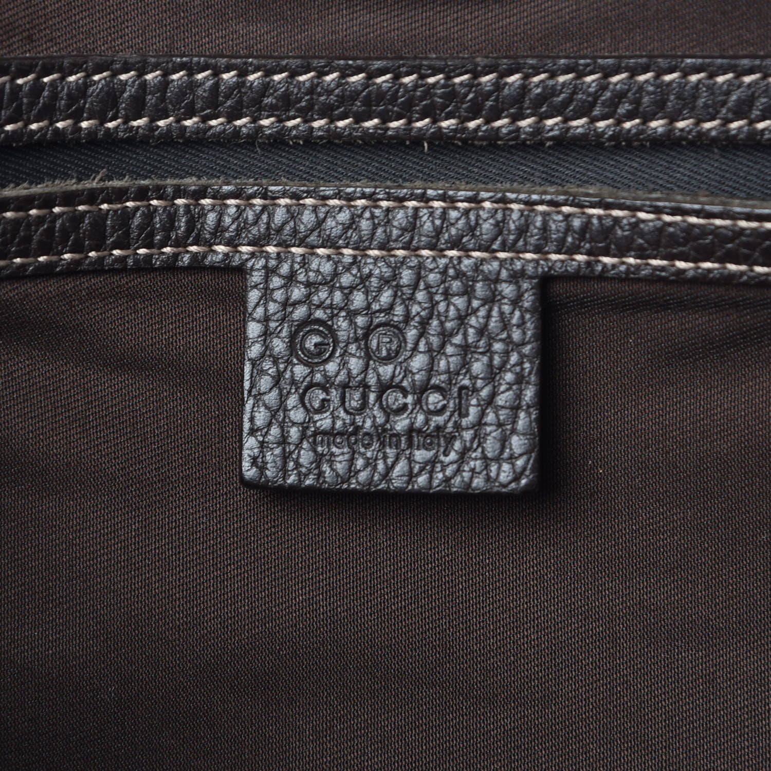Gucci Crystal Monogram Medium Joy Tote Beige Ebony Testa di Moro 6 of 12