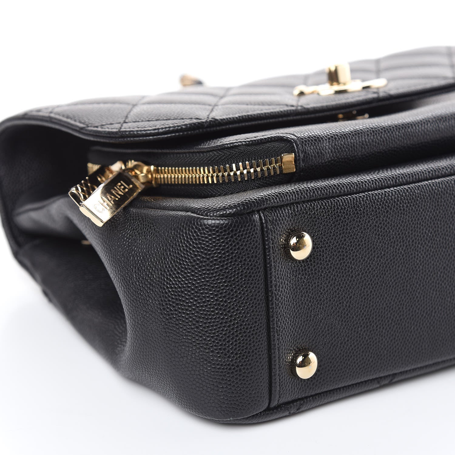 Chanel Caviar Quilted Medium Business Affinity Flap Black 8 of 11