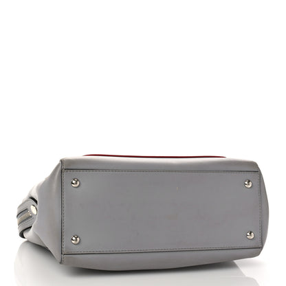 Fendi Vitello Baltico Dolce Elaphe DotCom Satchel Ardesia Grano Multicolor 5 of 11