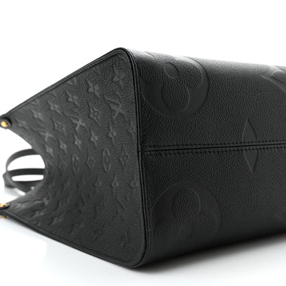 Louis Vuitton Empreinte Monogram Giant Onthego MM Black 8 of 10