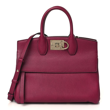 Salvatore Ferragamo Calfskin Medium Studio Bag Lollipop 1 of 8