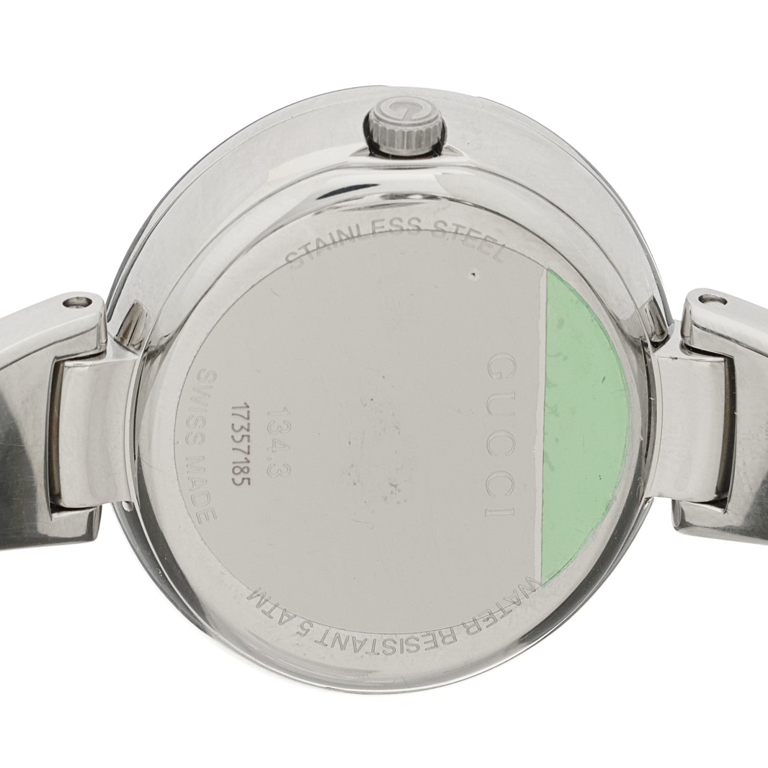 Gucci Stainless Steel 36mm Guccissima Quartz Watch Brown 4 of 5