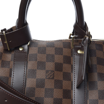 Louis Vuitton Damier Ebene Keepall Bandouliere 45 10 of 10