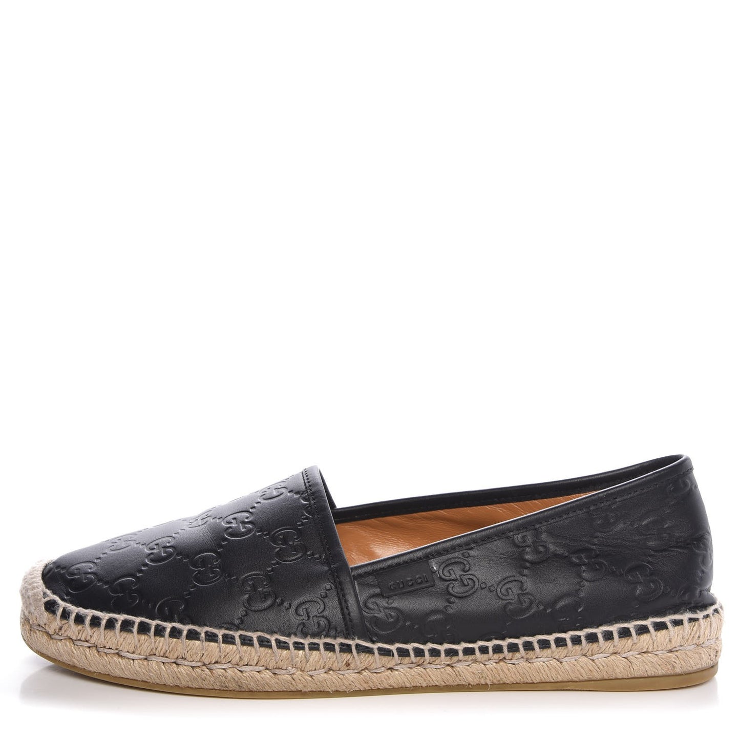 Guccissima Signature Espadrilles 41.5 Black