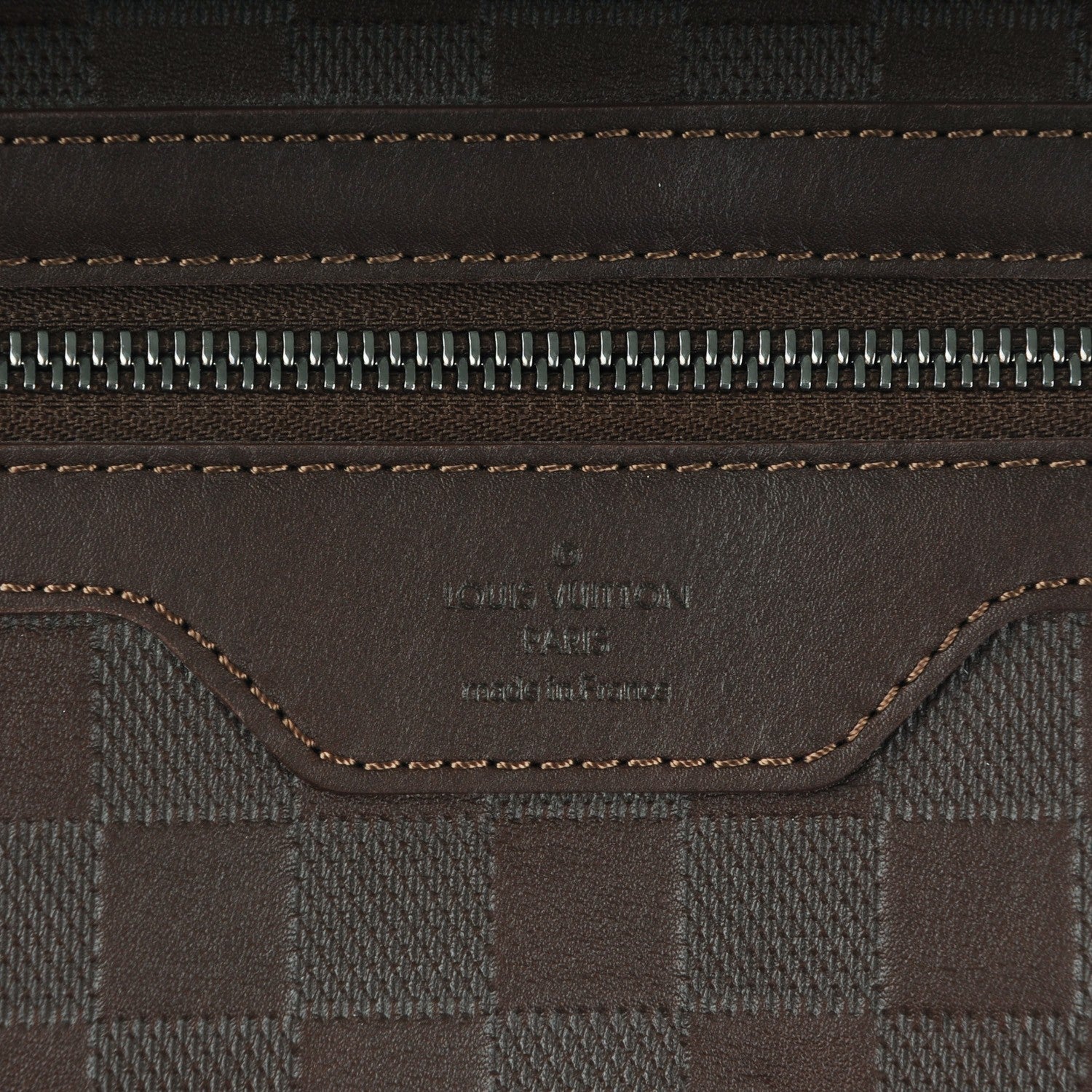 Louis Vuitton Damier Infini Calypso MM Meteor 6 of 8