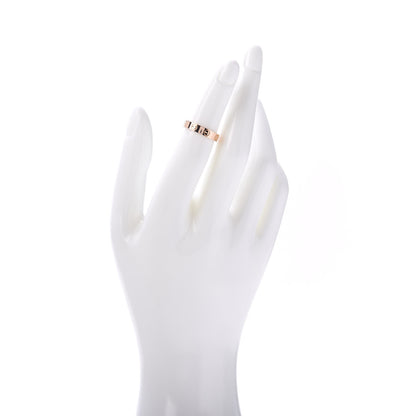 Cartier 18K Pink Gold 3.5mm LOVE Wedding Band Ring 48 4.5 2 of 5