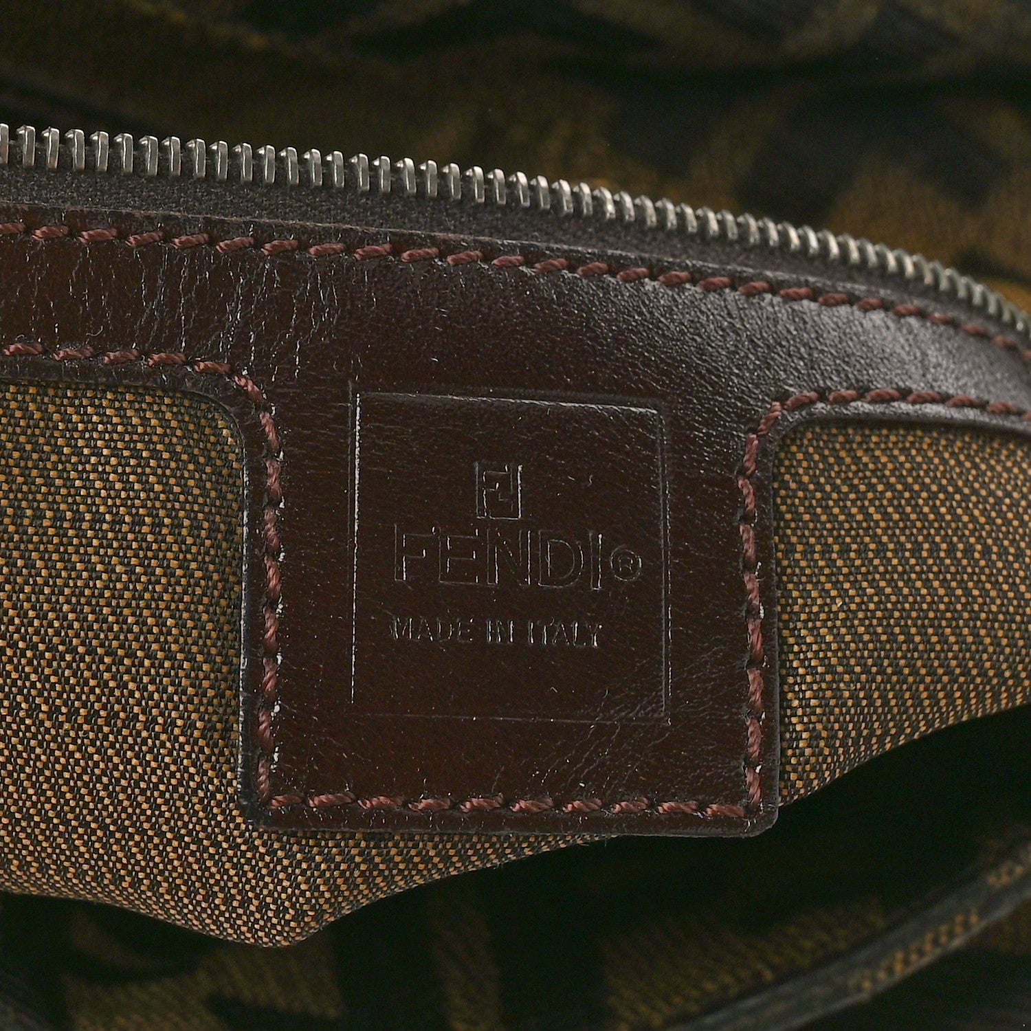 Fendi Zucca Mama Baguette Tobacco 6 of 8