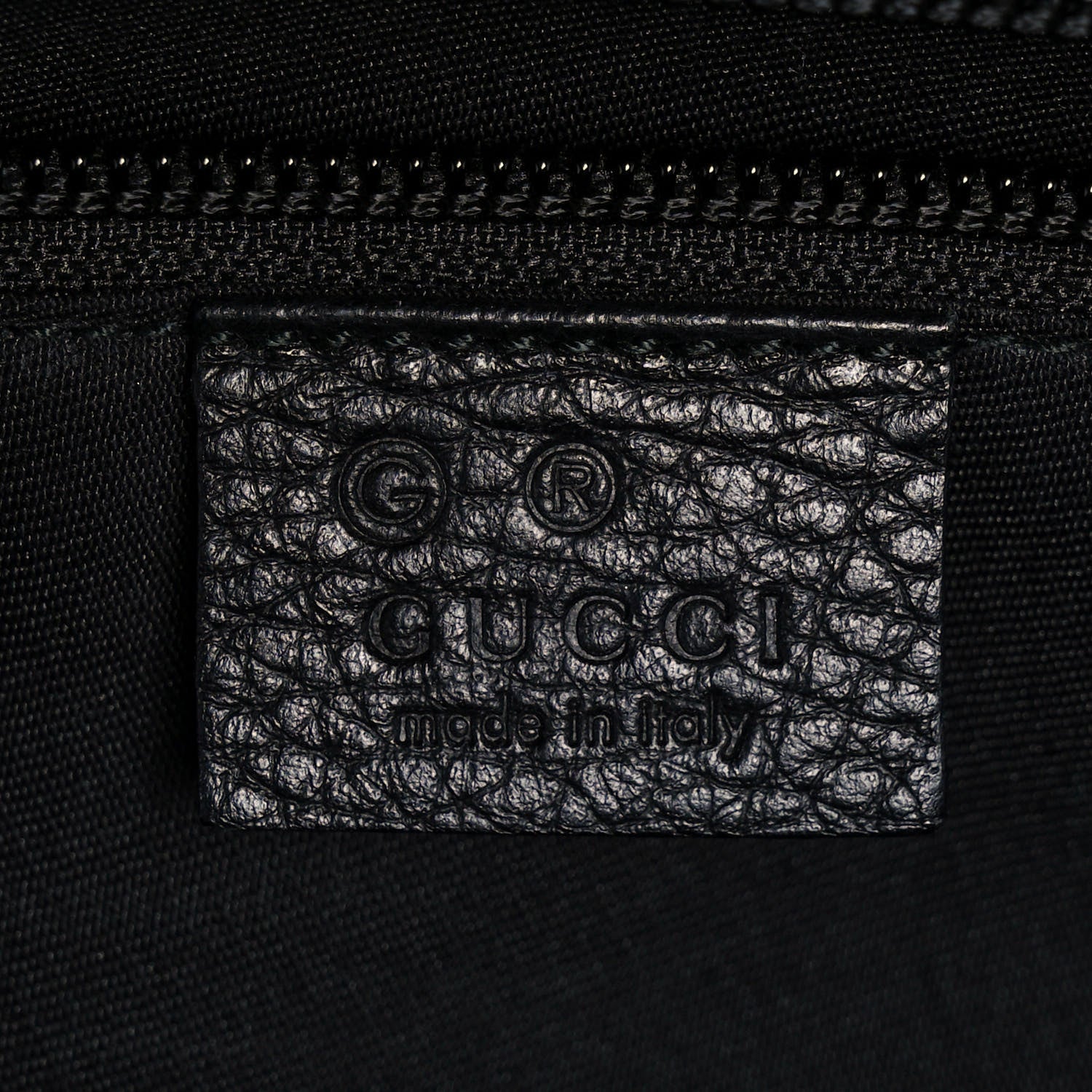 Gucci Denim Monogram Large Duffle Black 5 of 9