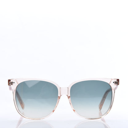Celine Acetate CL40022F Sunglasses Baby Pink Turquoise 2 of 7