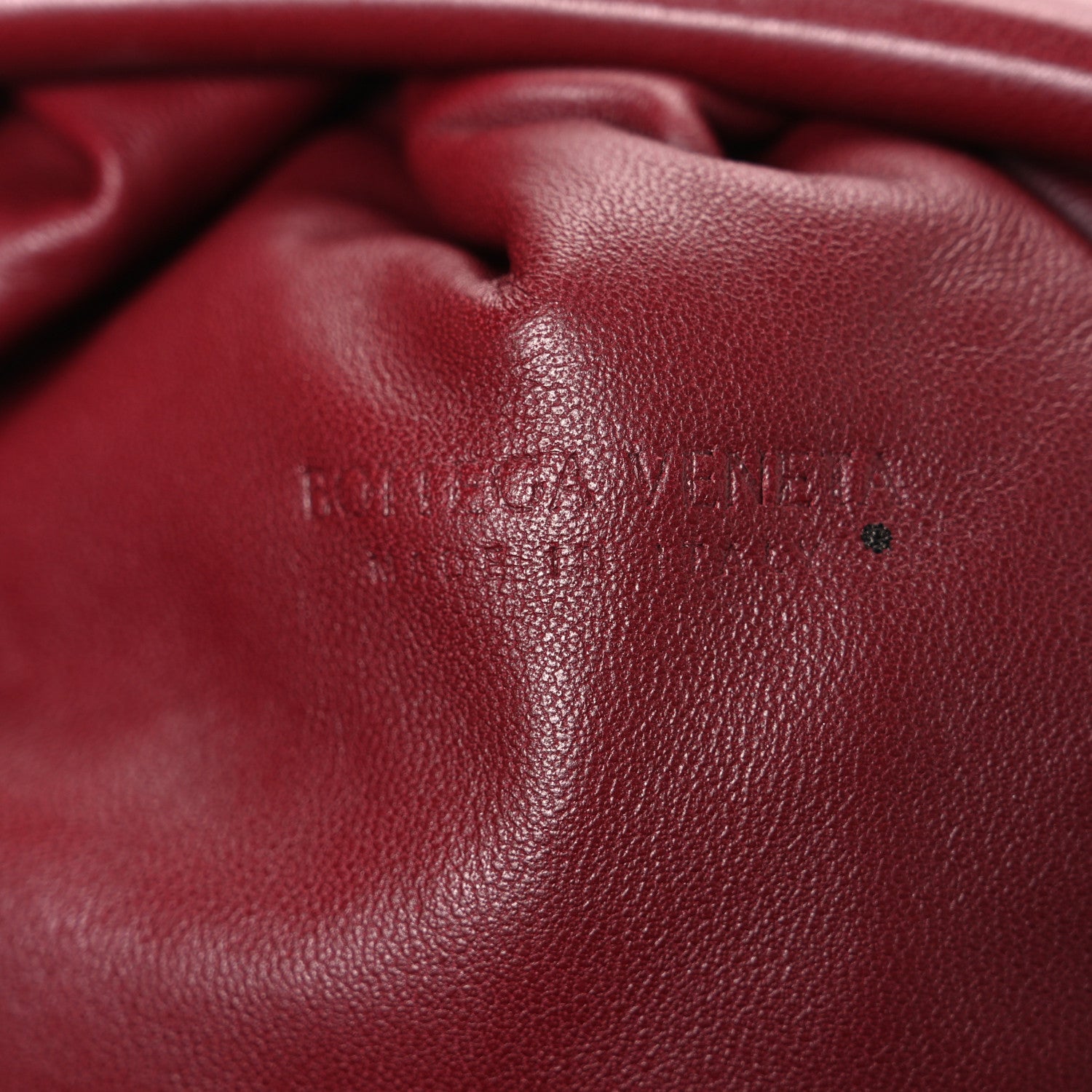 Bottega Veneta Nappa Maxi Intrecciato The Pouch Oversized Clutch Bordeaux 6 of 11