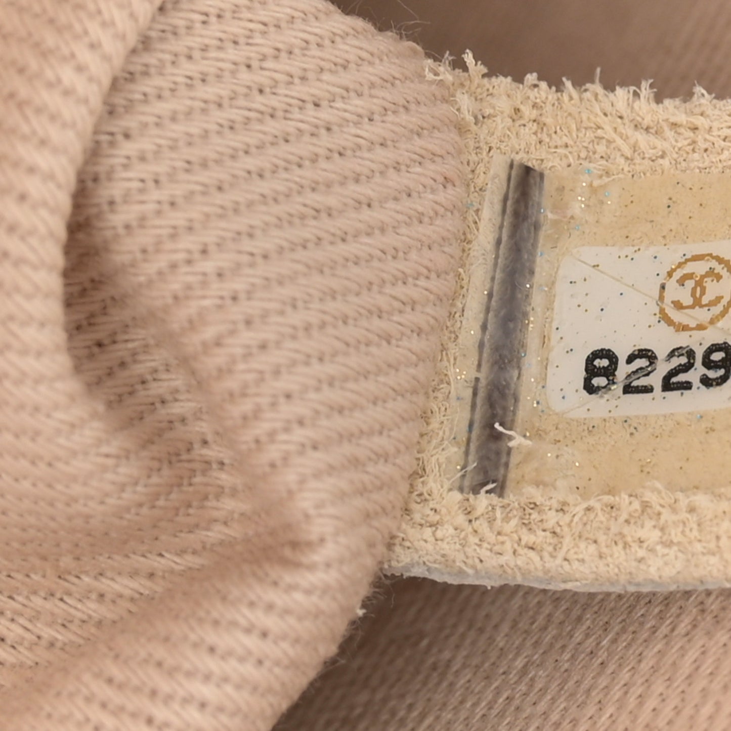 Lambskin Mademoiselle Chocolate Bar Shoulder Bag Beige
