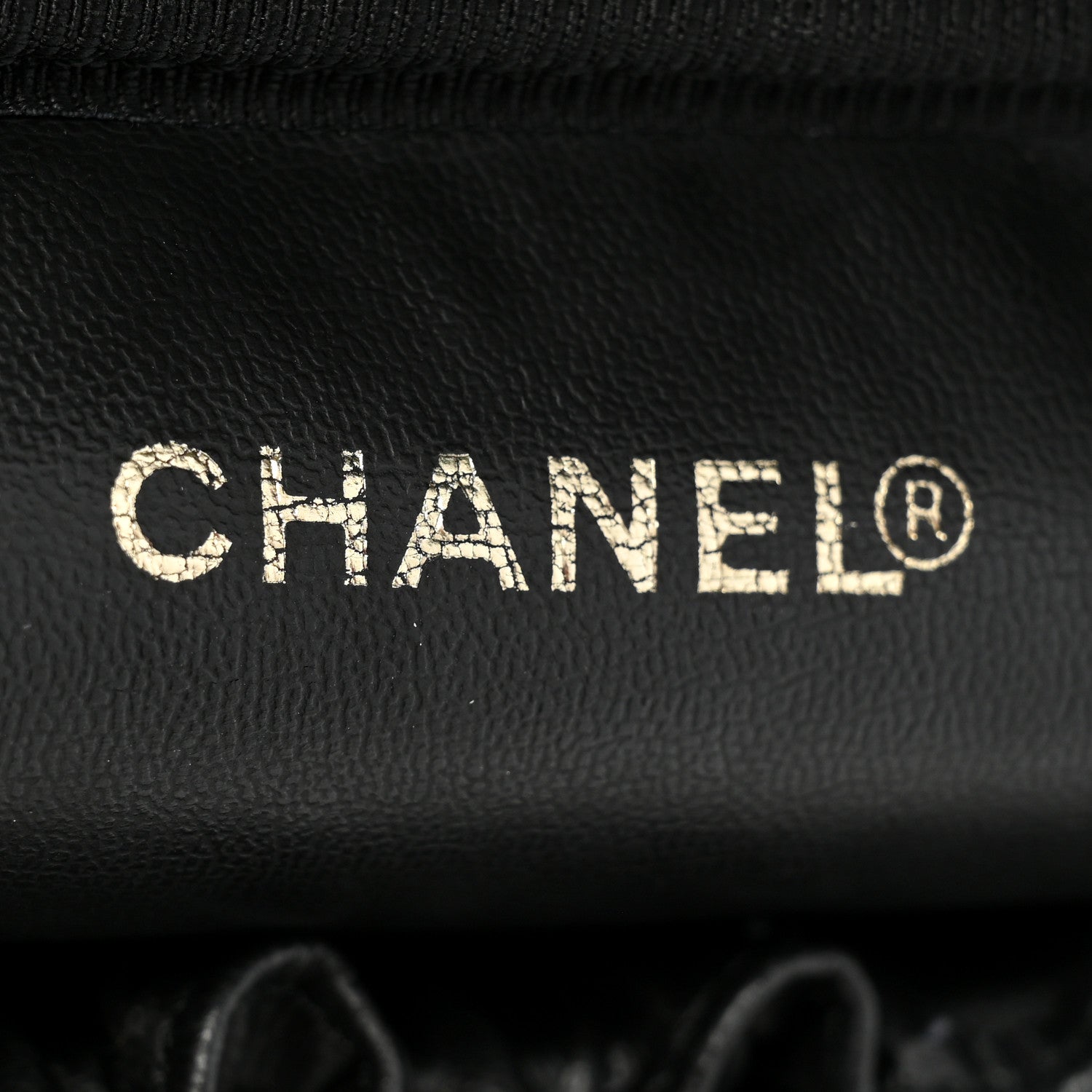 Chanel Caviar Vanity Cosmetic Case Black 5 of 10