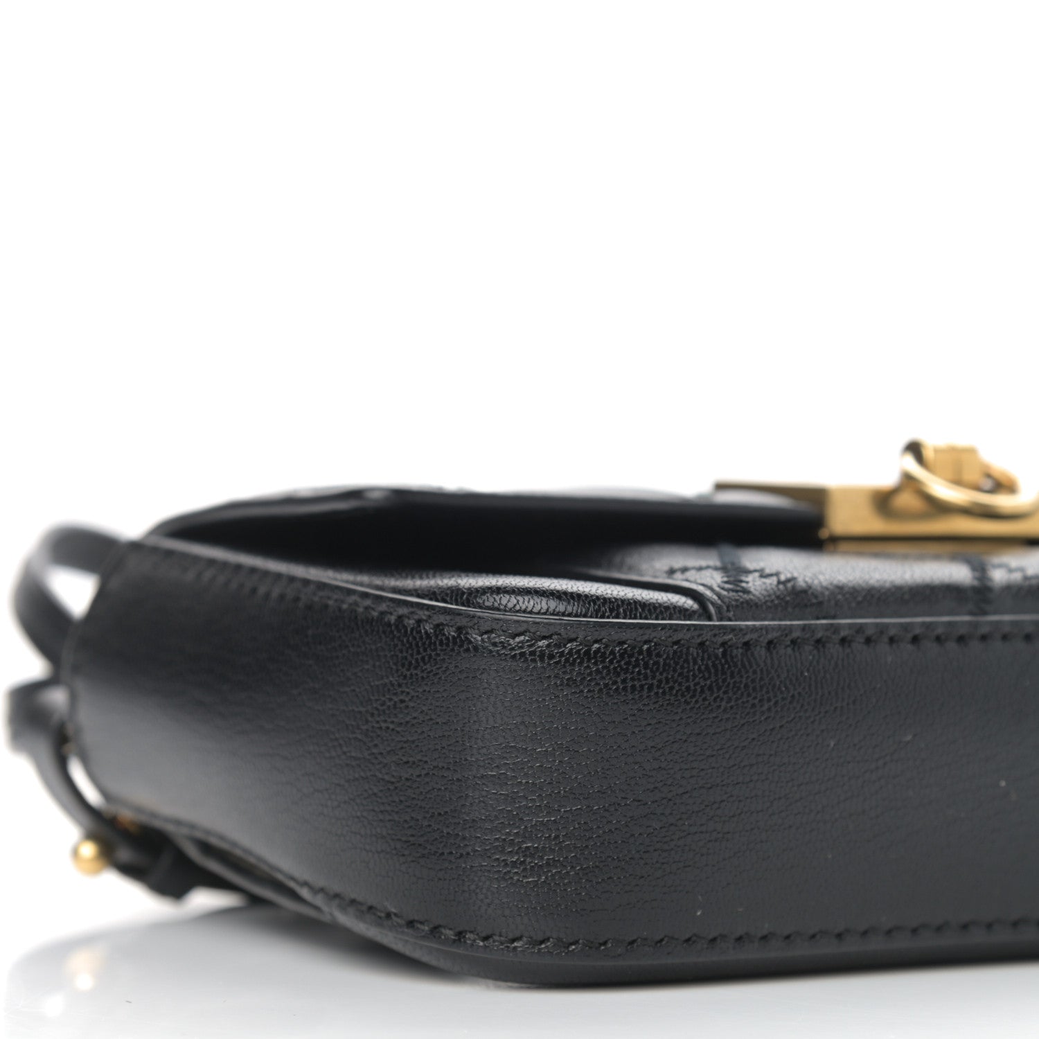 Givenchy Goatskin Quilted GV3 Mini Pocket Convertible Bag Black 7 of 8