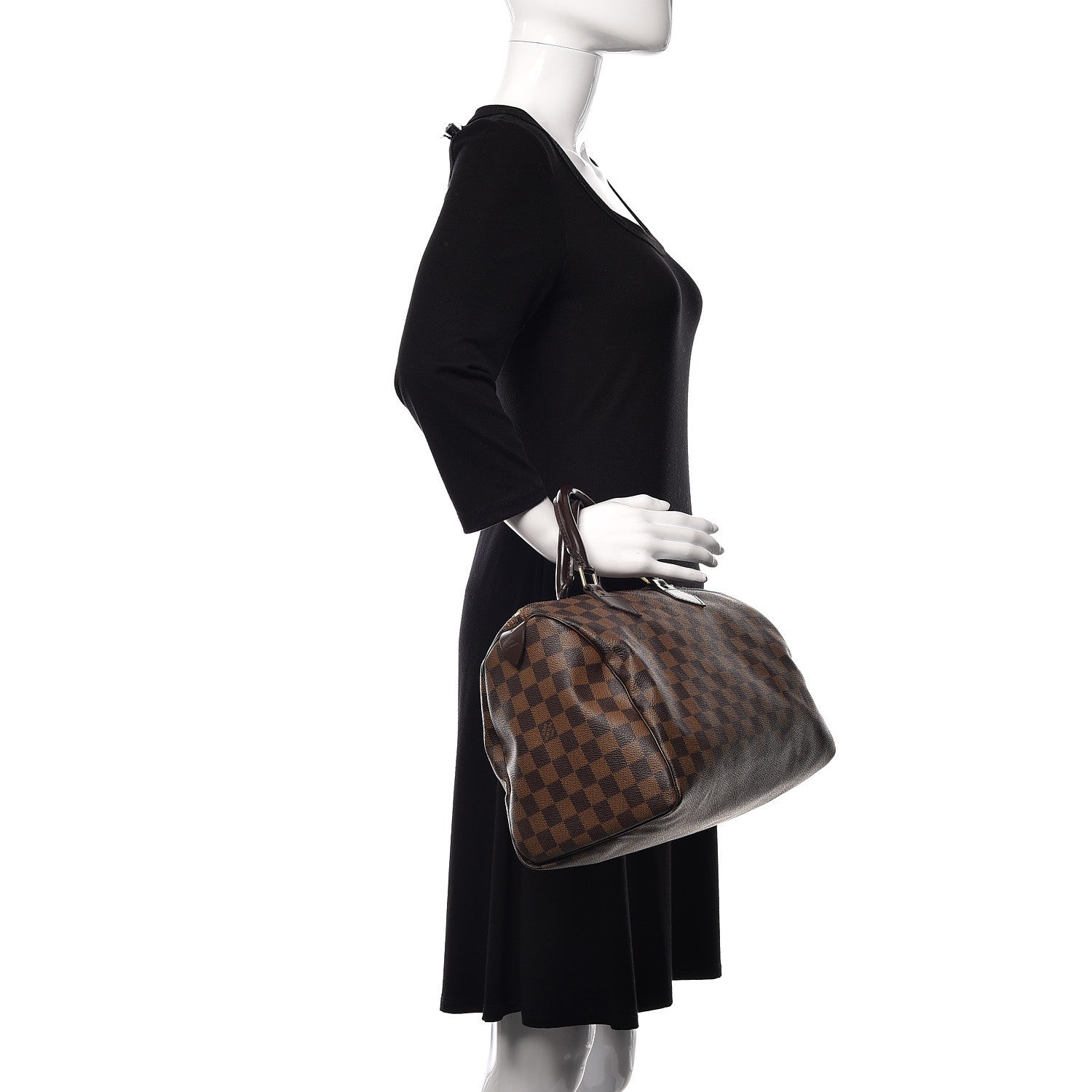 Louis Vuitton Damier Ebene Speedy 30 2 of 11