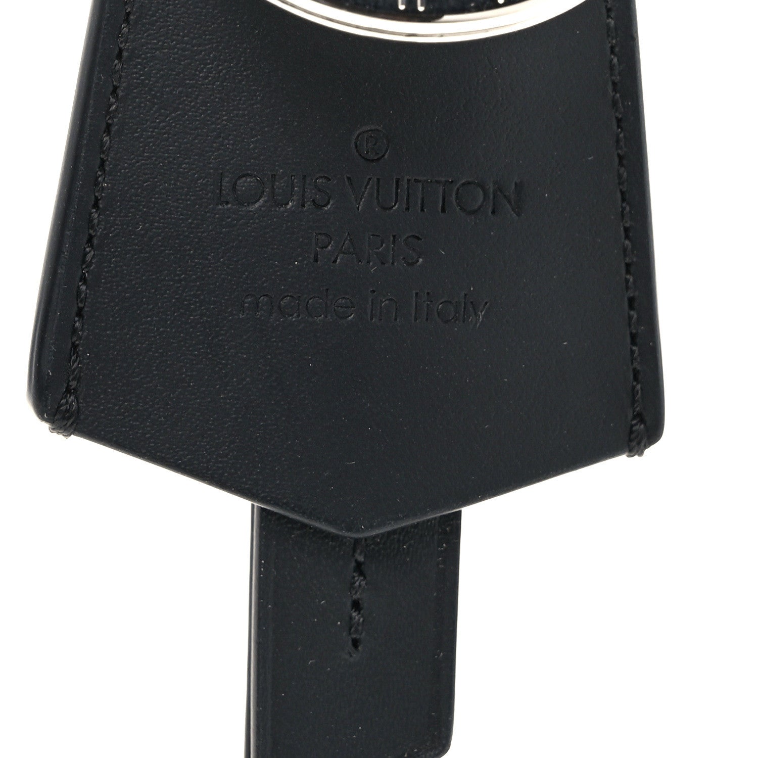 Louis Vuitton Monogram Eclipse Clochette Bag Charm Key Holder 4 of 4