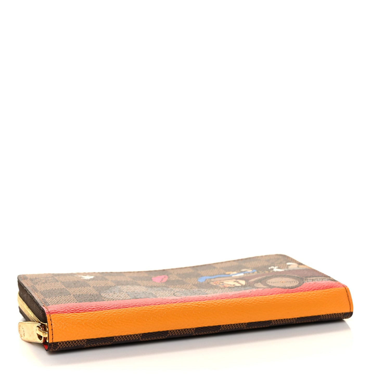Damier Ebene 2015 Christmas Animation Zippy Wallet Poppy