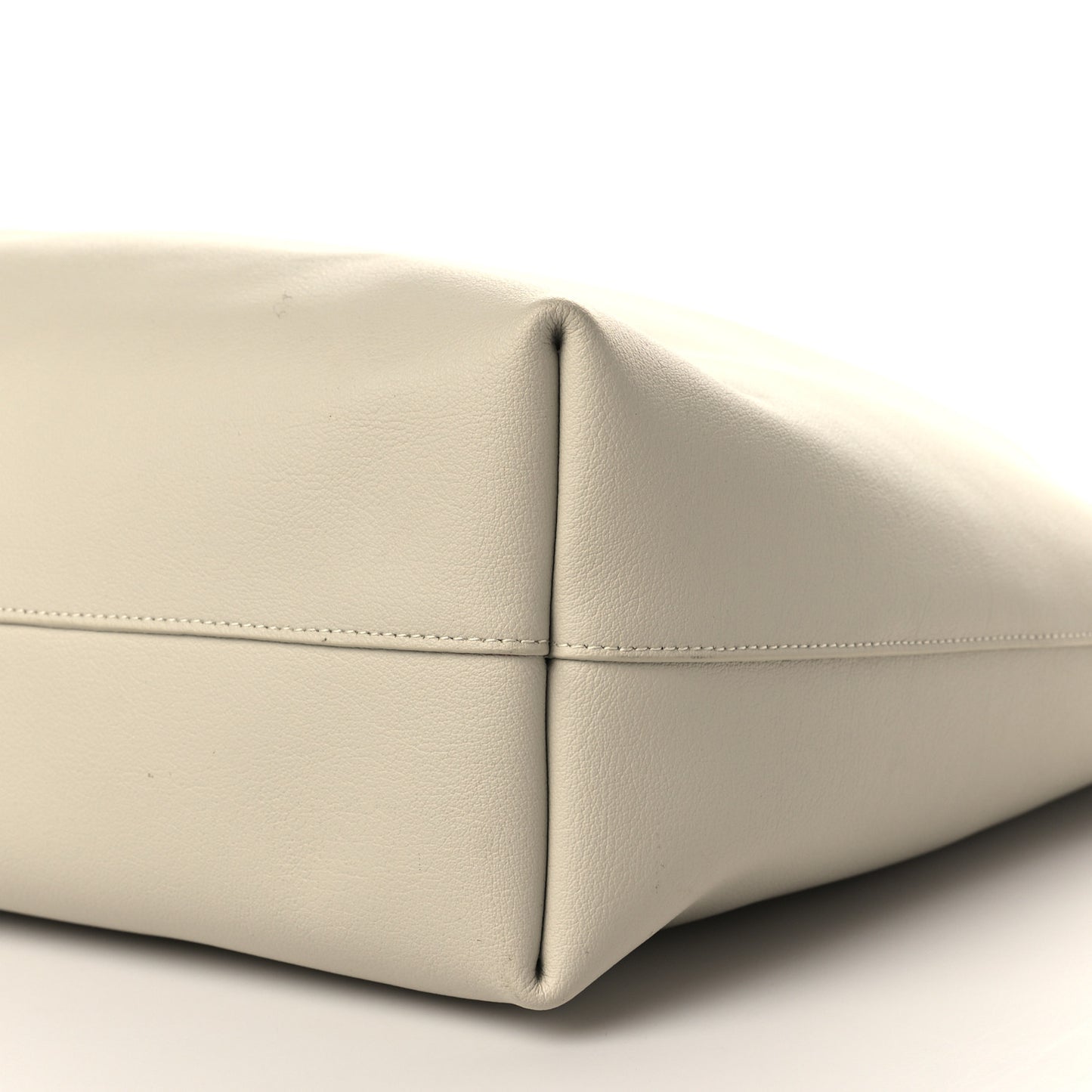 Calfskin Large Shopping Tote Porcellana