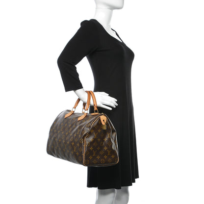 Louis Vuitton Monogram Speedy 35 2 of 19