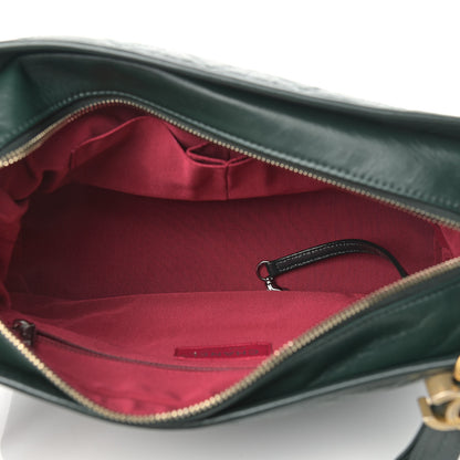 Chanel Aged Calfskin Quilted Medium Gabrielle Hobo Dark Green 5 of 10