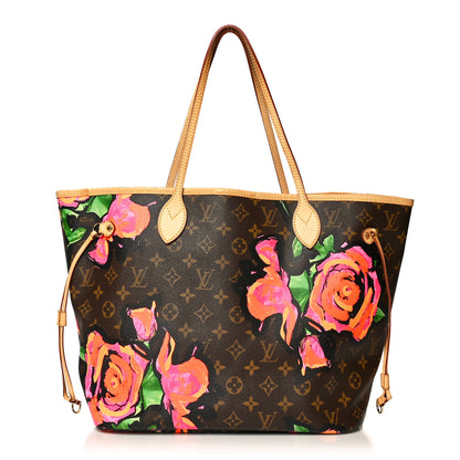Louis Vuitton Monogram Roses Neverfull MM 1 of 13