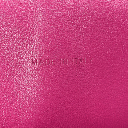 Christian Dior Bullcalf Small Be Dior Flap Black Fraise 6 of 12