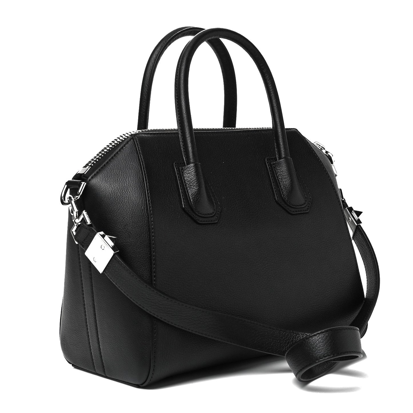 Sugar Goatskin Small Antigona Black