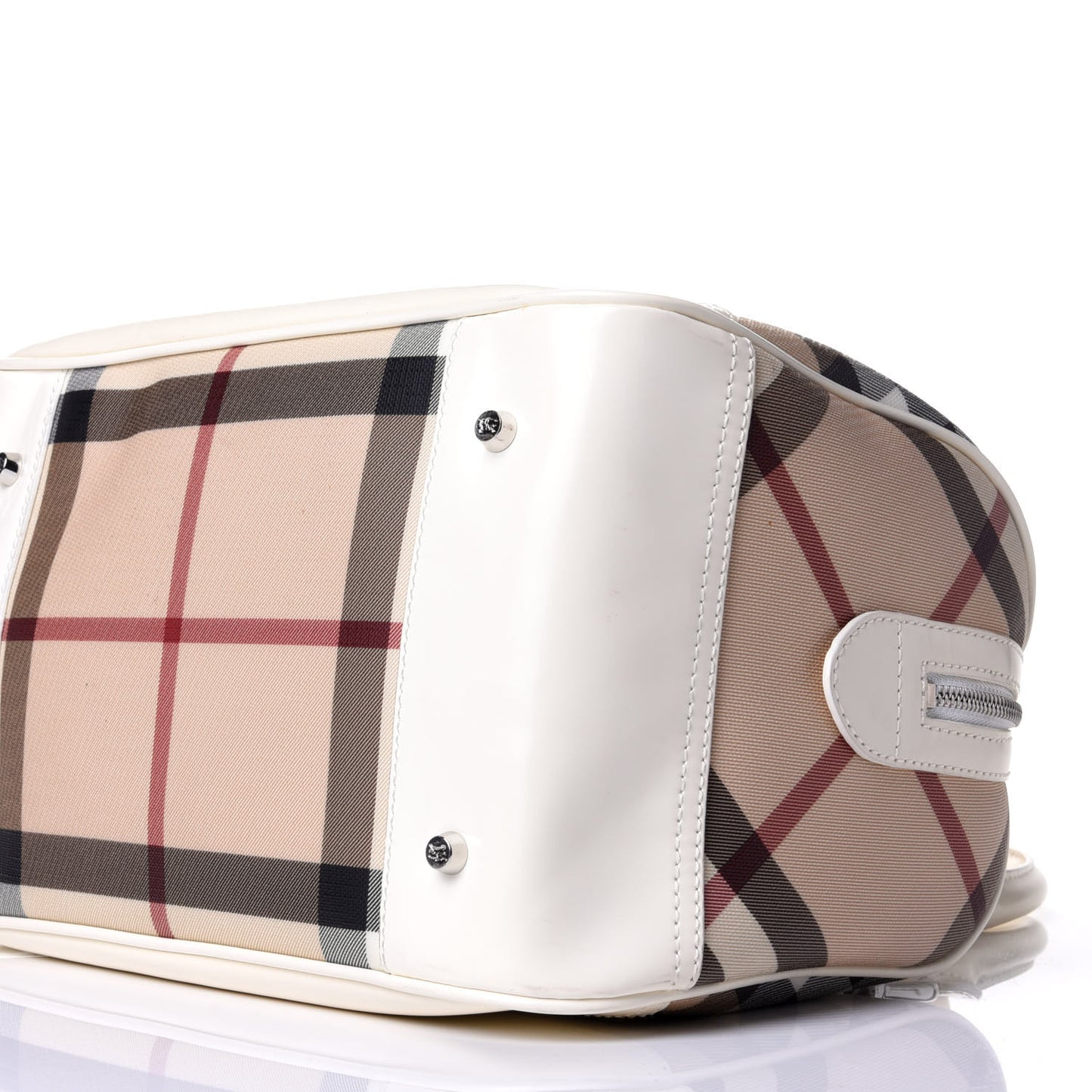 Nova Check Bowling Bag White