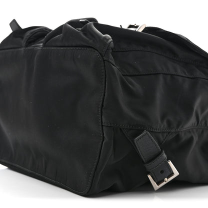 Prada Re-Nylon Saffiano Medium Backpack Black 10 of 14