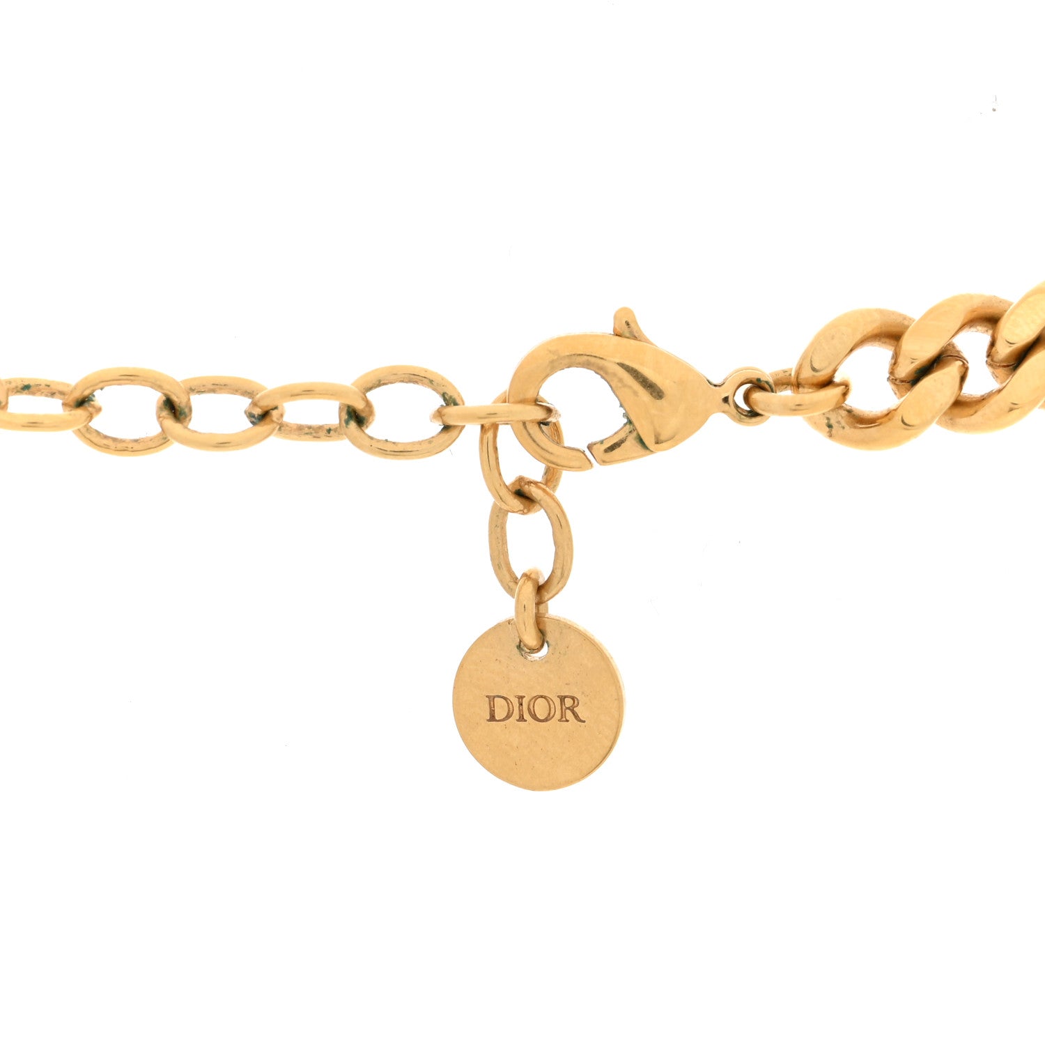 Christian Dior Metal Crystal Dio(r)evolution Choker Gold 4 of 4