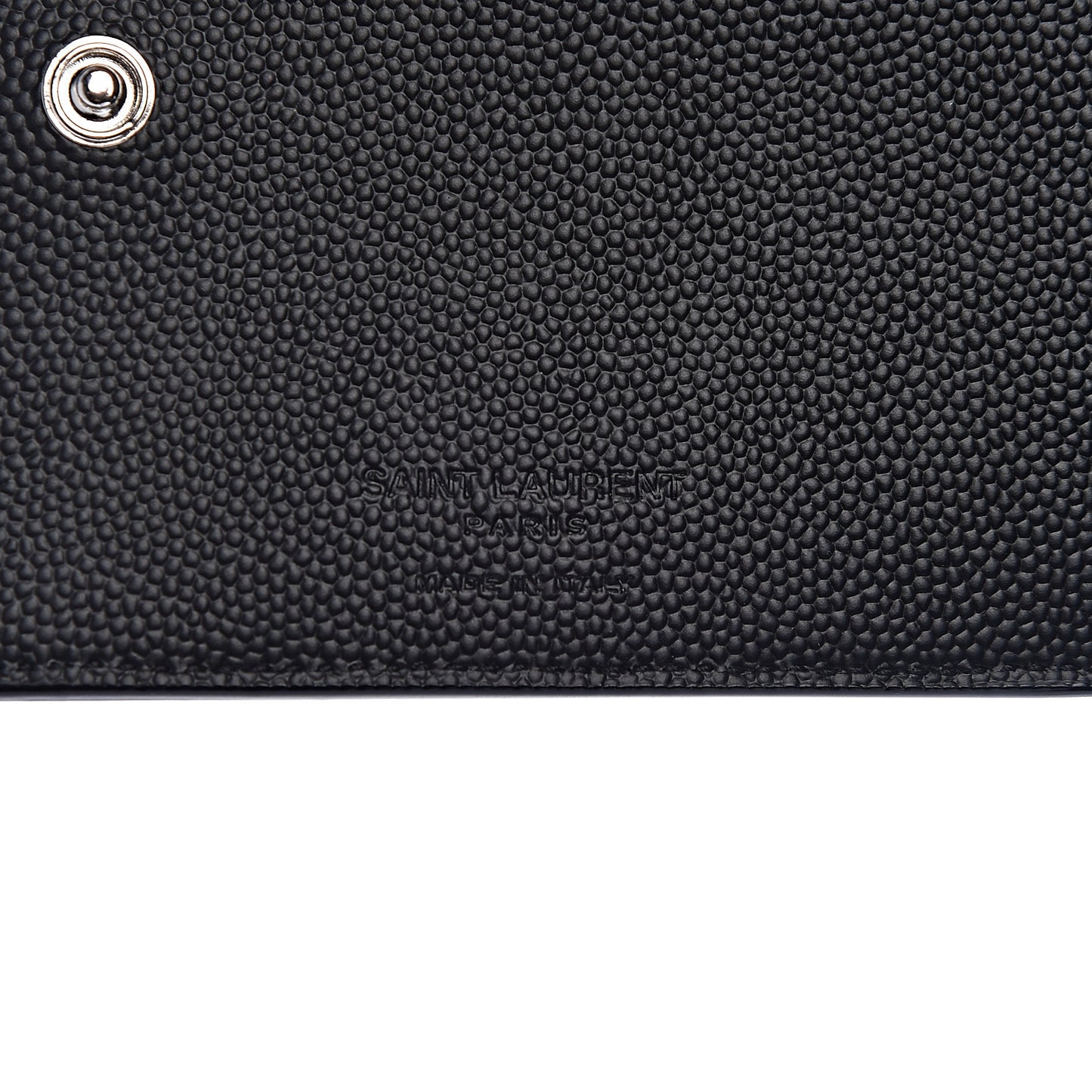 Grain De Poudre Bi-Fold Wallet Black