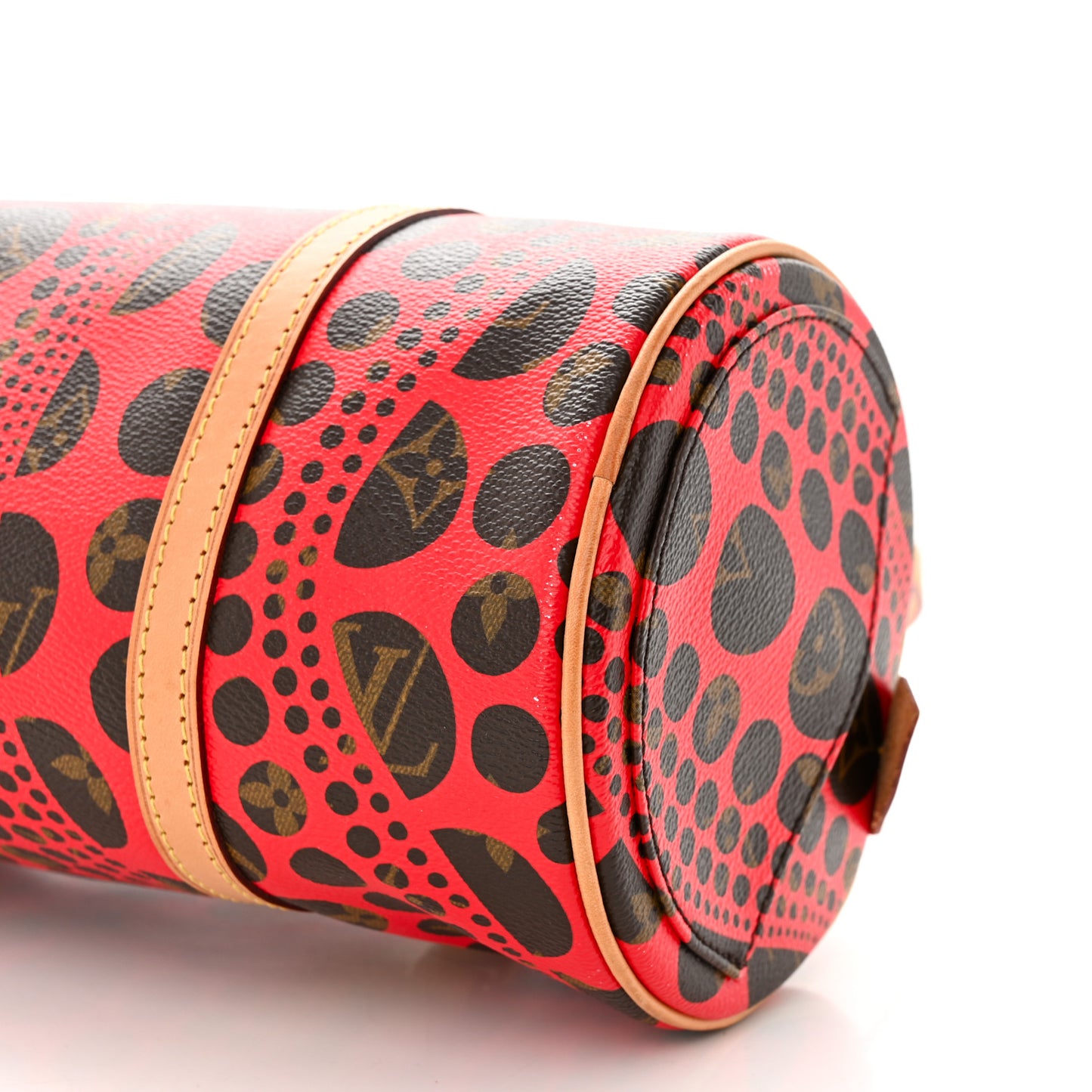 Monogram Kusama Pumpkin Dots Papillon 30 Red