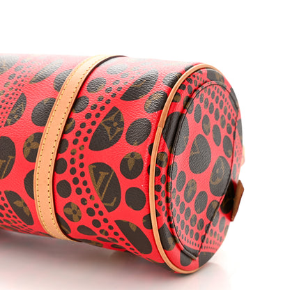 Louis Vuitton Monogram Kusama Pumpkin Dots Papillon 30 Red 10 of 10
