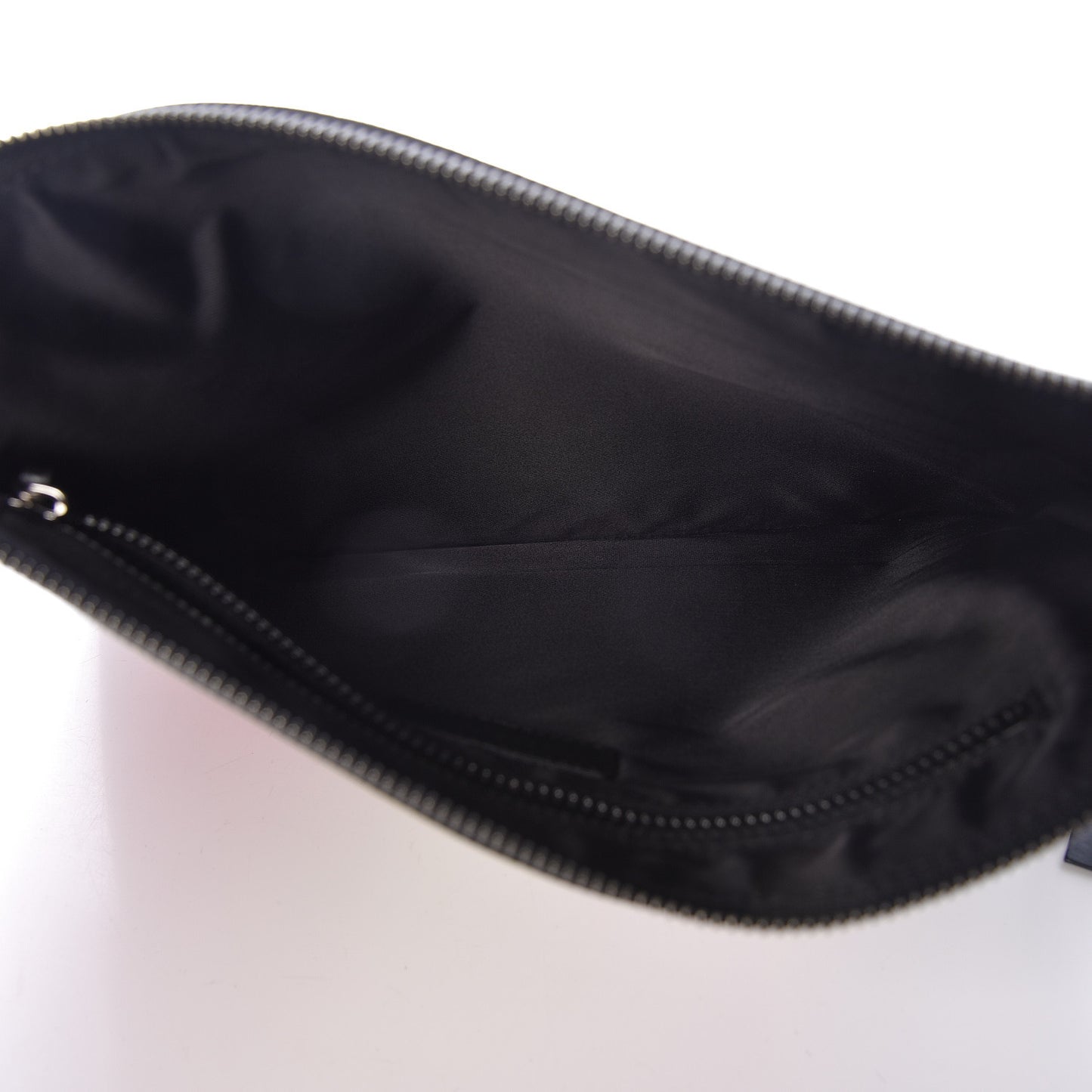 Vitello Saffiano Print Pouch Multicolor