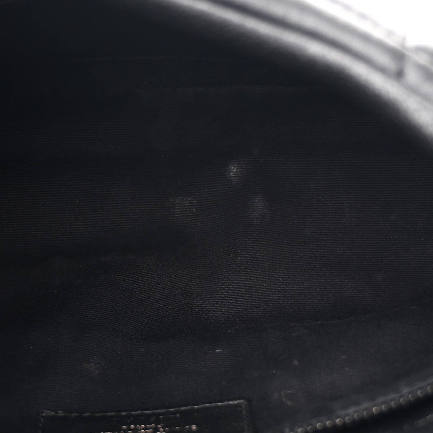 Saint Laurent Calfskin Quilted Toy Loulou Puffer Monogram Monochrome Chain Satchel Black 5 of 10