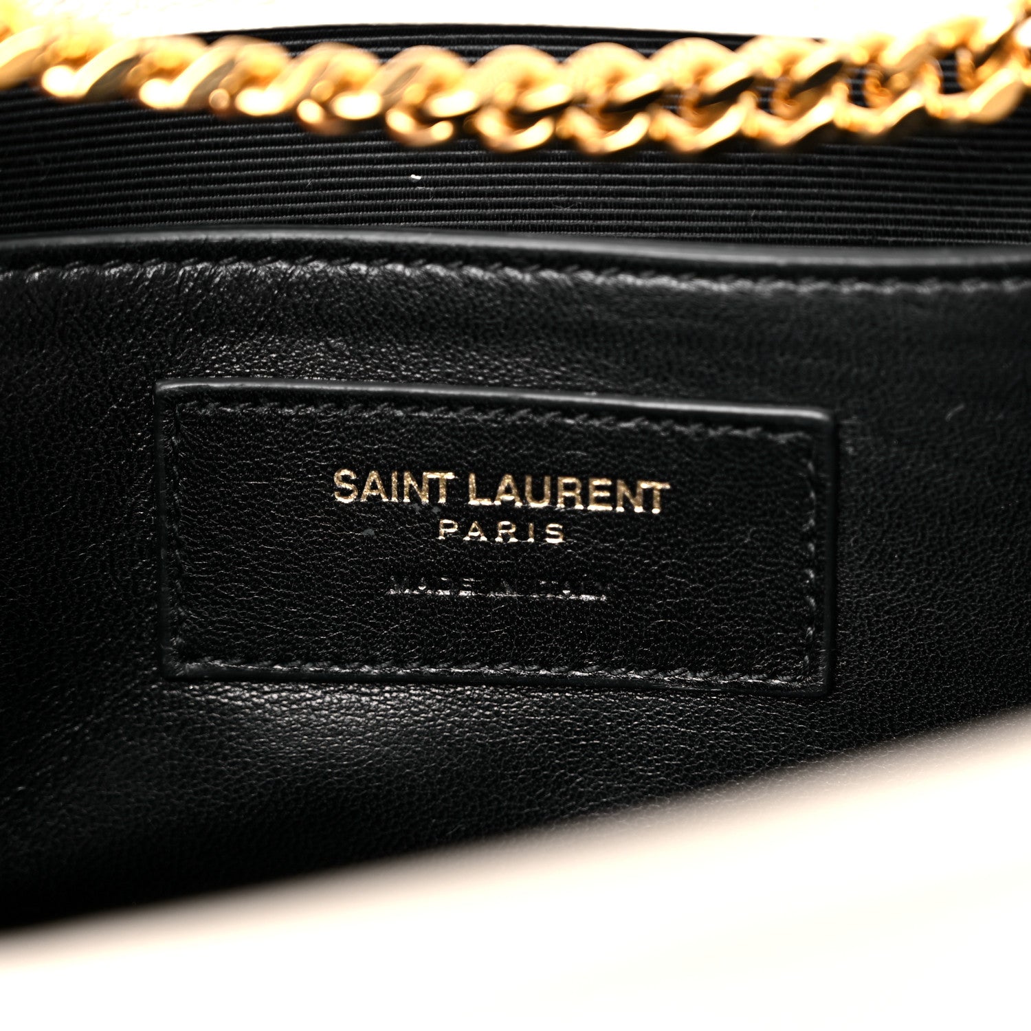 Saint Laurent Grain De Poudre Medium Classic Monogram Kate Satchel Blanc Vintage 6 of 13