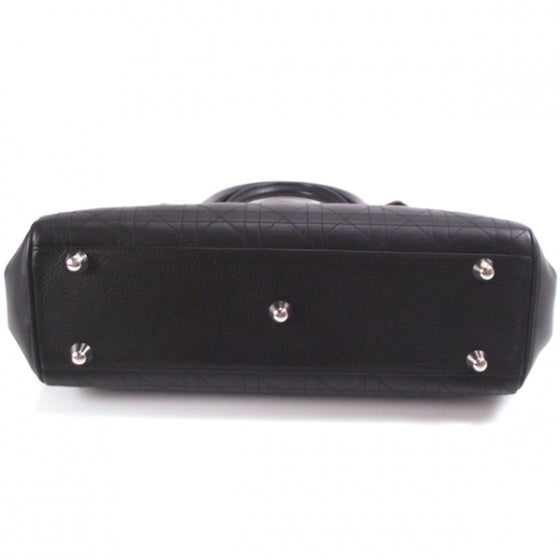 Christian Dior Leather Cannage Tote 4 of 9