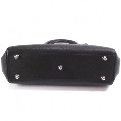 Christian Dior Leather Cannage Tote 4 of 9