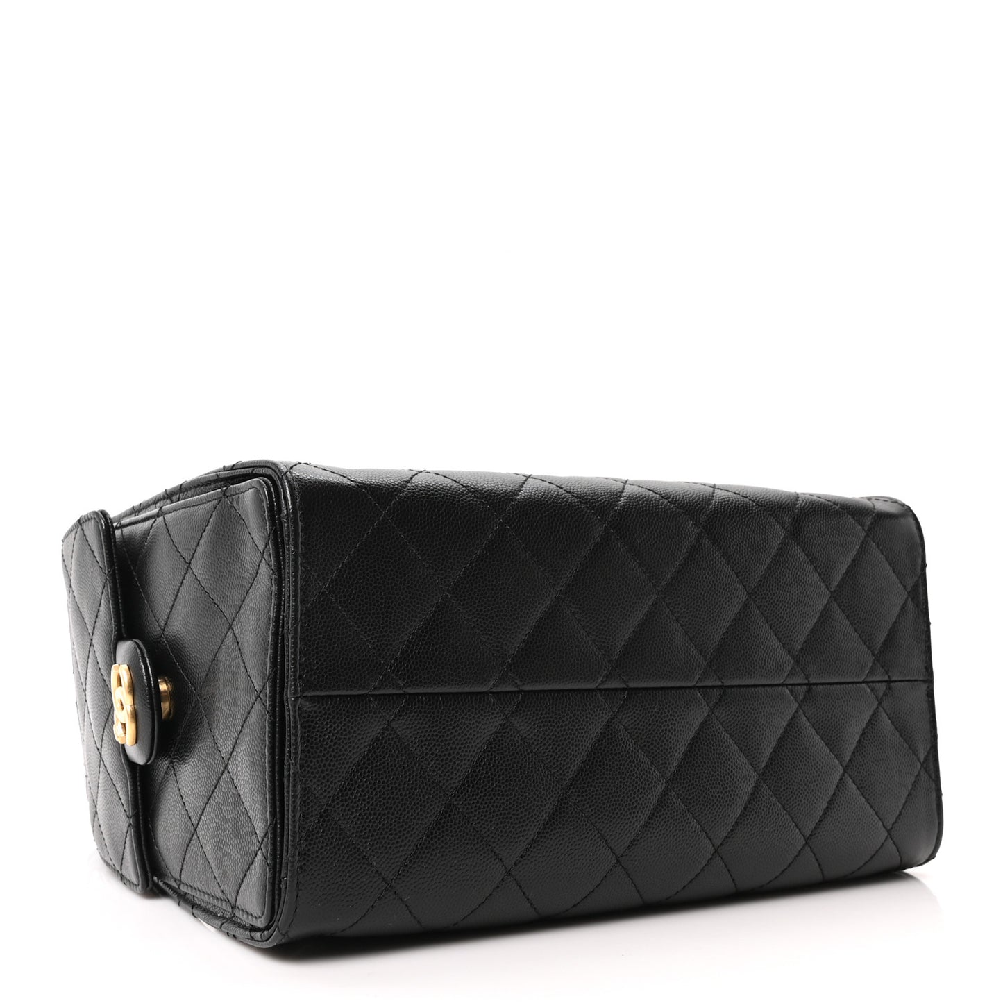 Caviar Quilted Small Chanel 25 Handbag Black