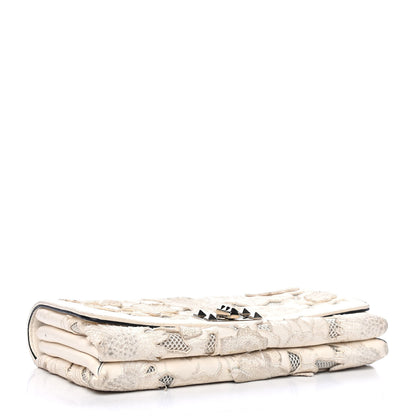 Valentino Garavani Nappa Lace Girello Flap Ivory 3 of 7