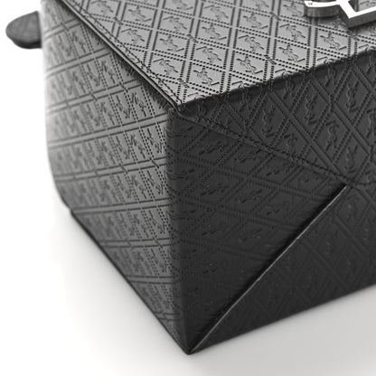 Saint Laurent Calfskin Monogram Take Away Box Black 7 of 9