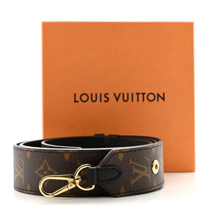 Louis Vuitton Monogram Adjustable Bandouliere Shoulder Strap Black 5 of 5