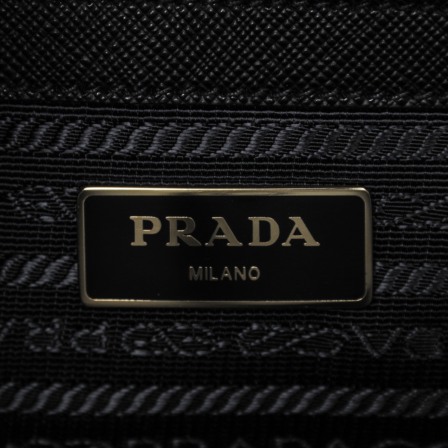 Prada Saffiano Tote Black 6 of 7
