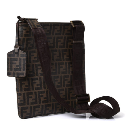 Fendi Zucca Spalmati Messenger Bag Tobacco 4 of 10