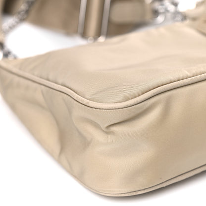 Prada Nylon Re-Edition 2005 Shoulder Bag Deserto 7 of 8