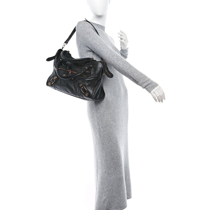 Balenciaga Agneau Giant 21 Rose Gold Hardware City Anthracite 2 of 10