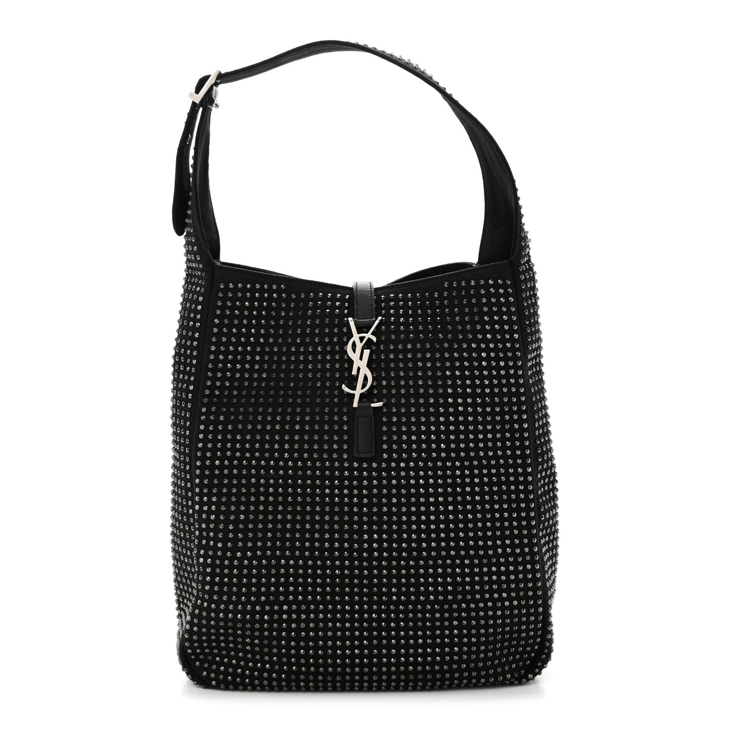 Cotton Studded Le 5 A 7 Soft Hobo Black