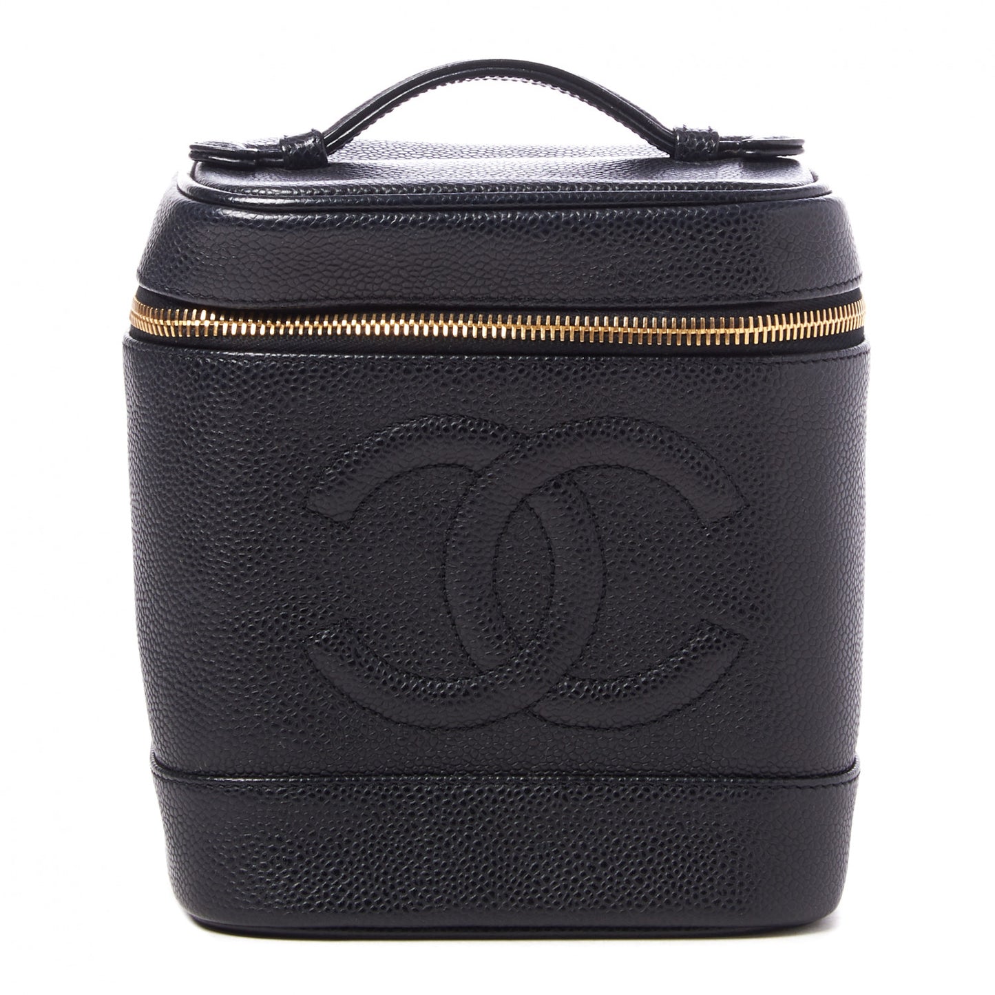 Caviar Cosmetic Vanity Bag Black