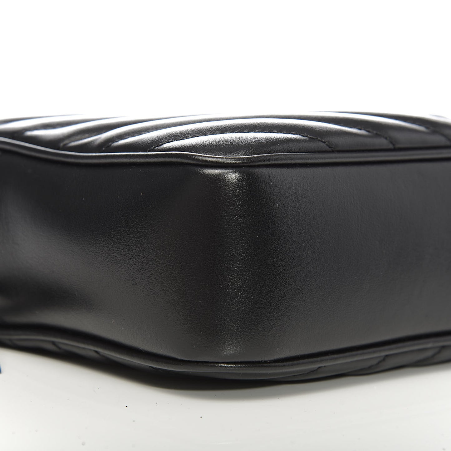 Calfskin Matelasse Monogram Lou Camera Bag Black