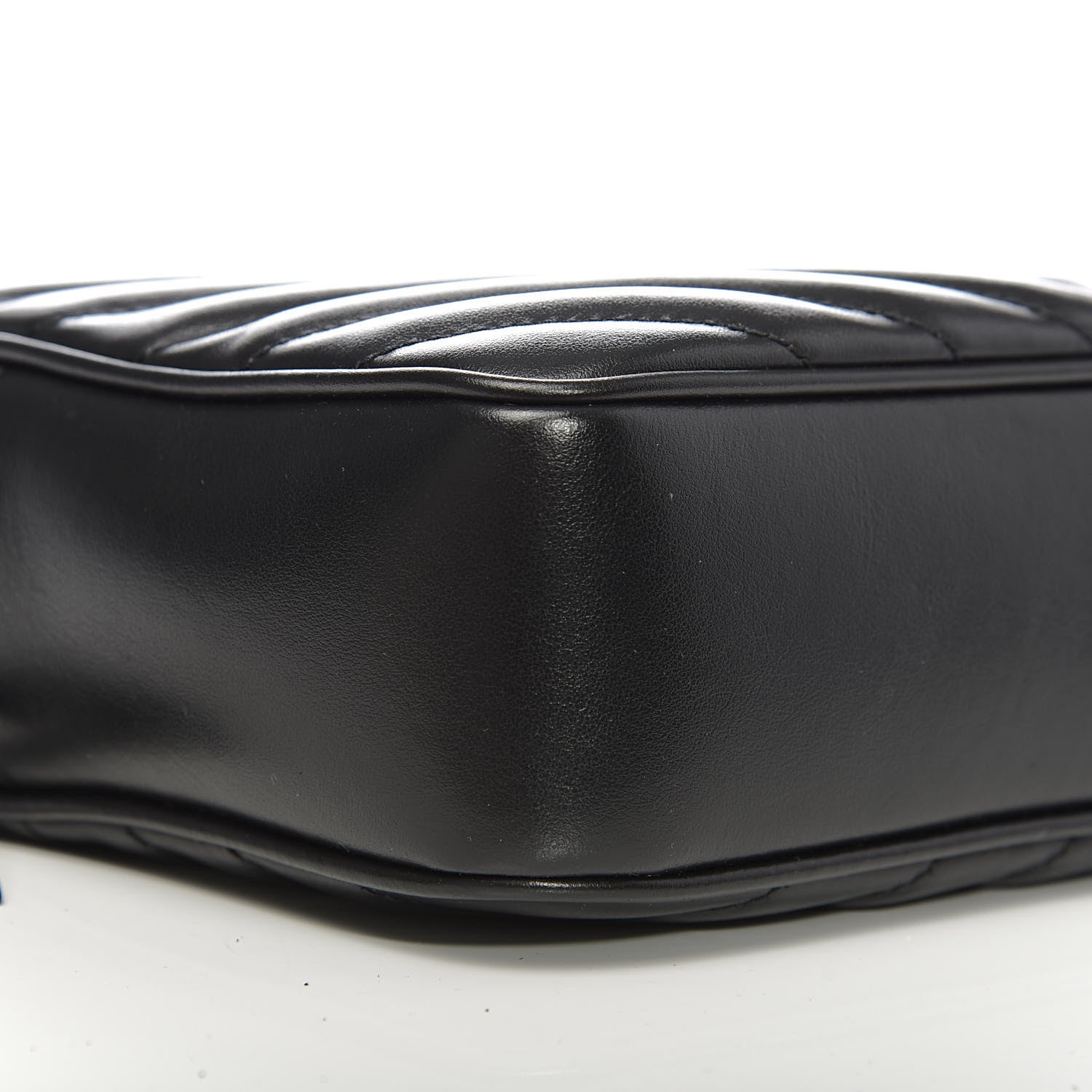 Saint Laurent Calfskin Matelasse Monogram Lou Camera Bag Black 8 of 10